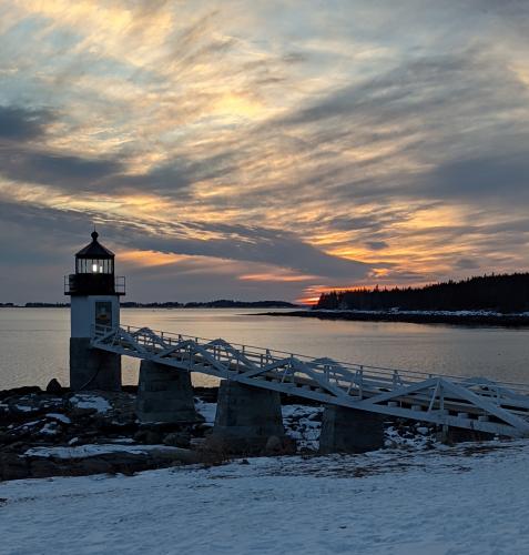 Marshall Point Light in Port Clyde ME