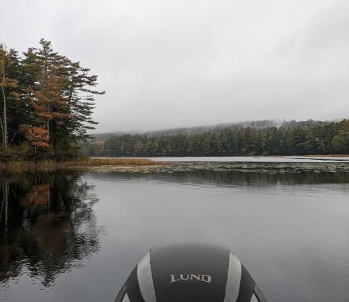 Foggy Fall Morning Fishing Trip